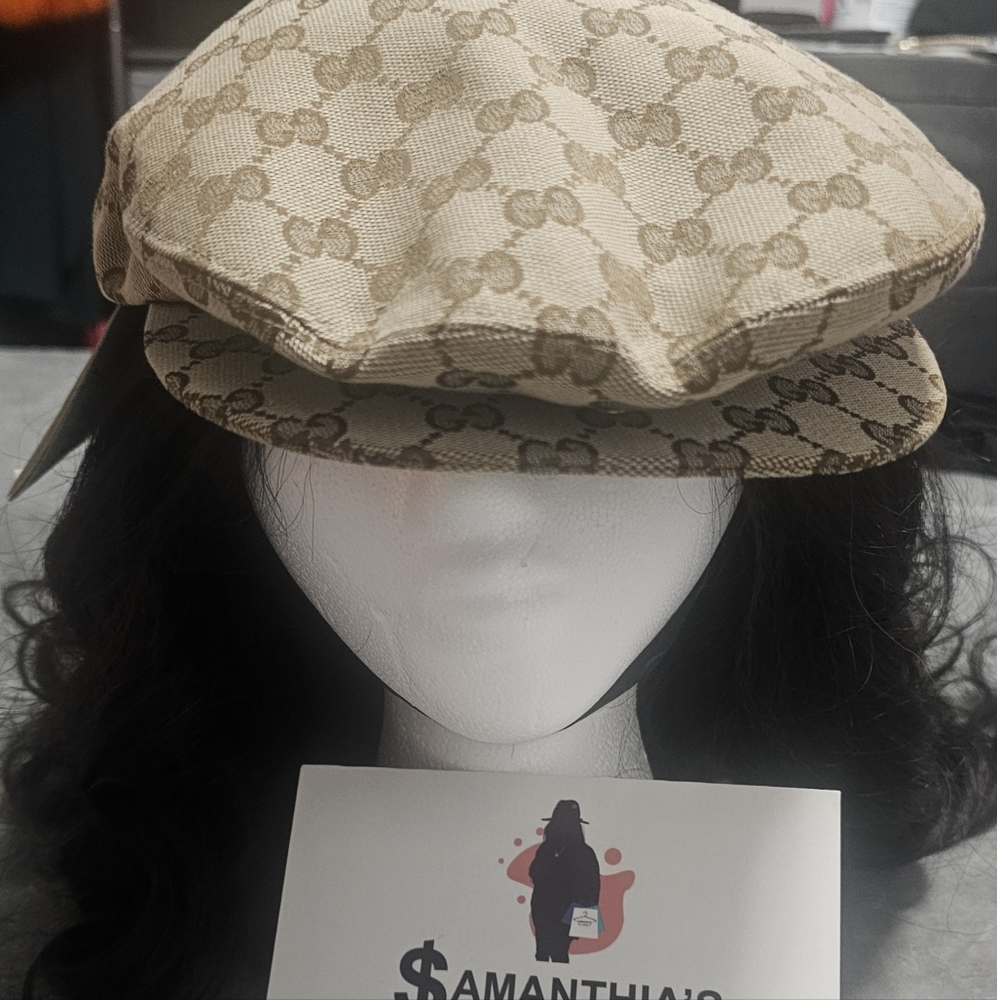 AUTHENTIC GUCCI PAPERBOY HAT